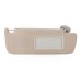 Prowesca Beige Sun Visor Pair - Universal Anti-Glare Car Sunshade Set with UV Protection for Light-Colored Interiors